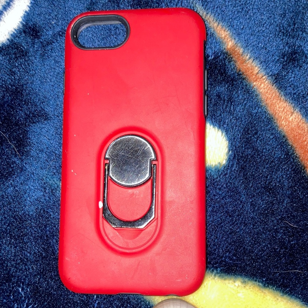 Red iPhone case